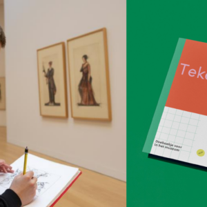 Tekenen in het museum